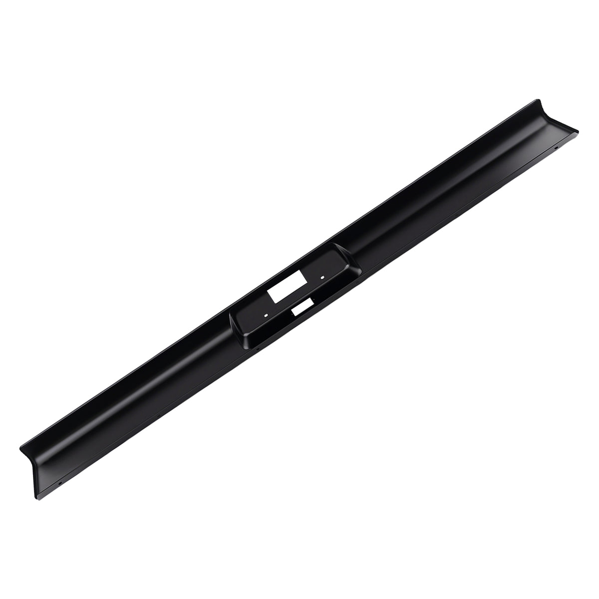 Black Primed Rear Roll Pan compatible For Chevy C10 Fleetside 1973-1987 Steel