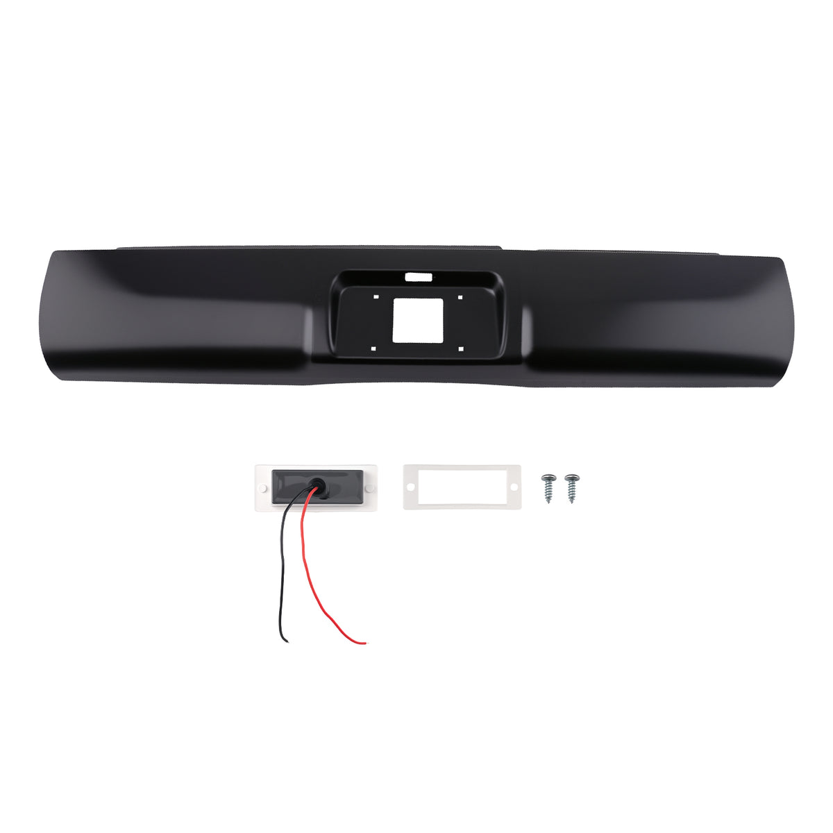 Black Primed Steel Roll Pan compatible For Dodge Ram 1500/2500/3500 Rear 94-02 Fleetside