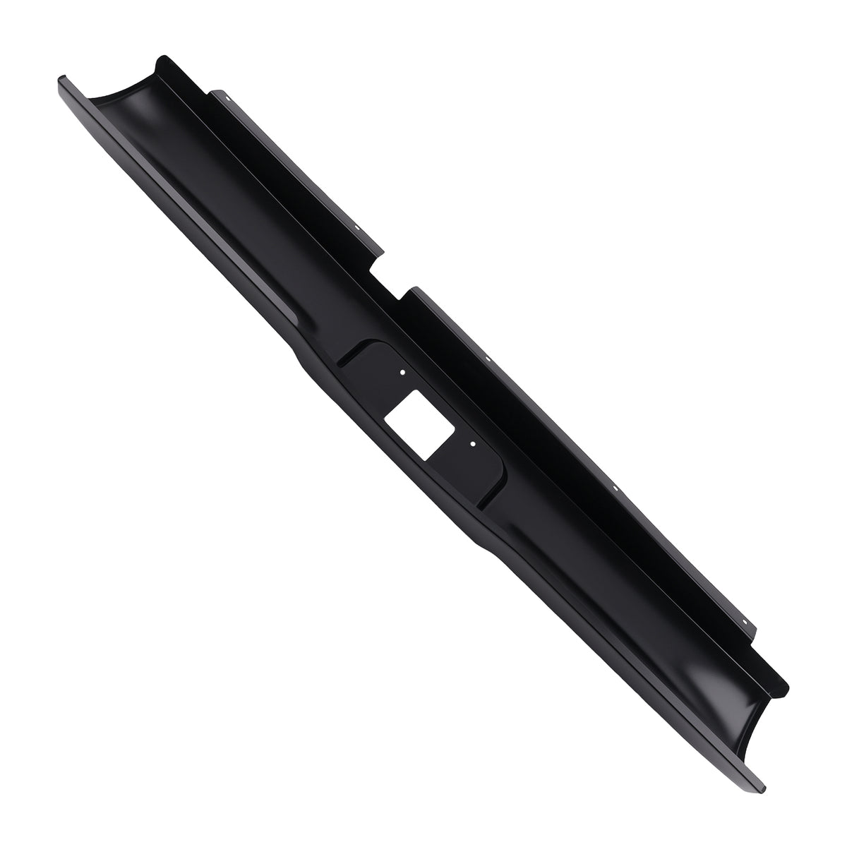 Black Primed Steel Roll Pan compatible For Dodge Ram 1500/2500/3500 Rear 94-02 Fleetside