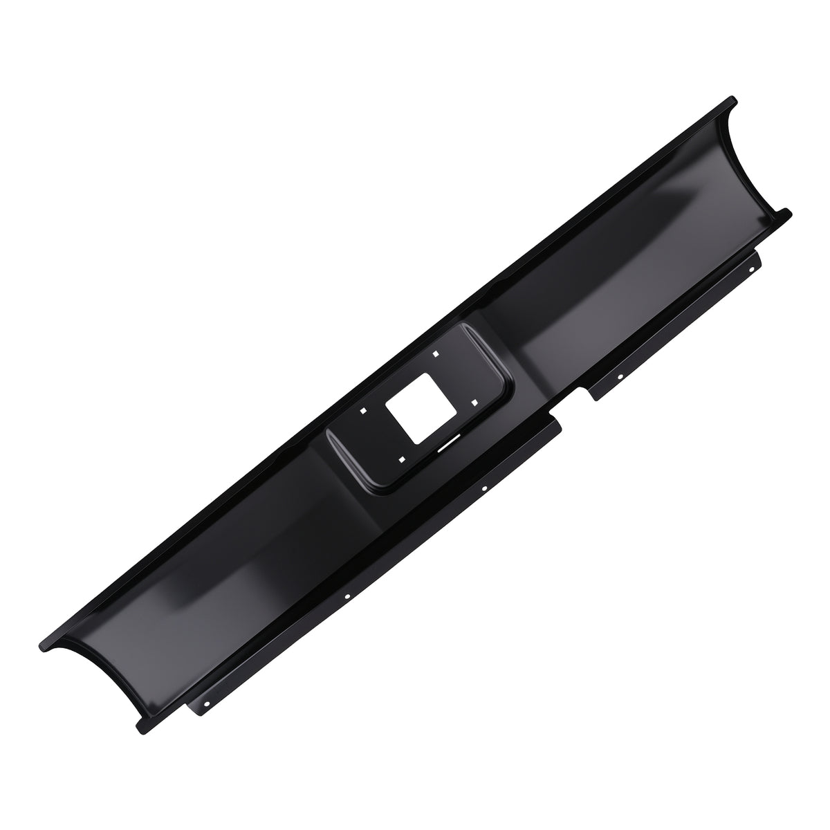 Black Primed Steel Roll Pan compatible For Dodge Ram 1500/2500/3500 Rear 94-02 Fleetside