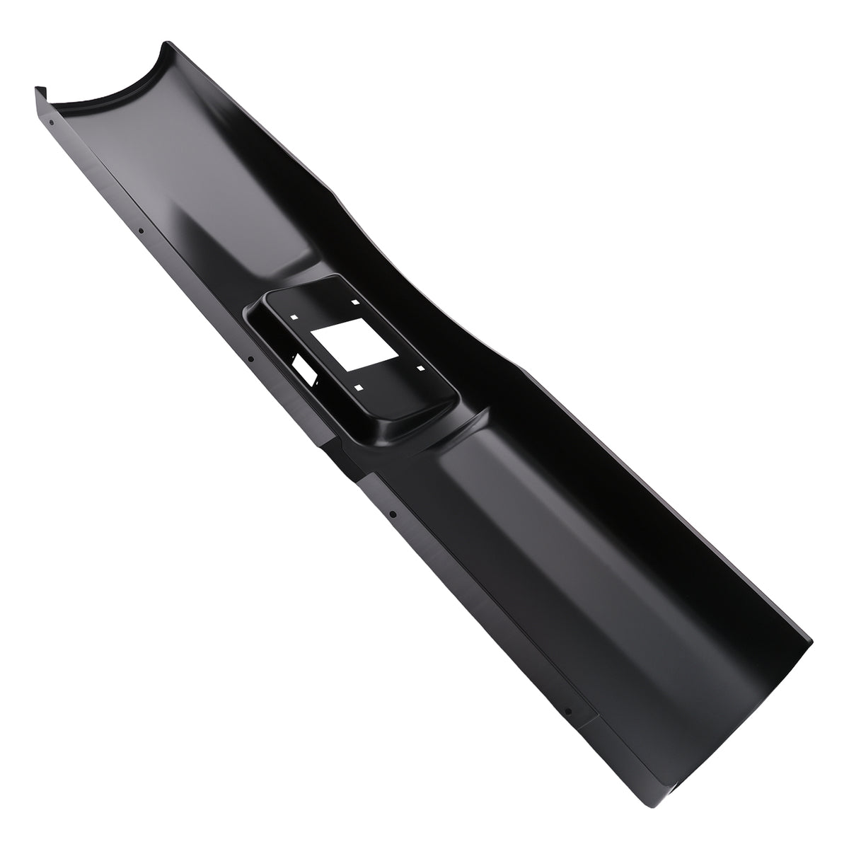 Black Primed Steel Roll Pan compatible For Dodge Ram 1500/2500/3500 Rear 94-02 Fleetside