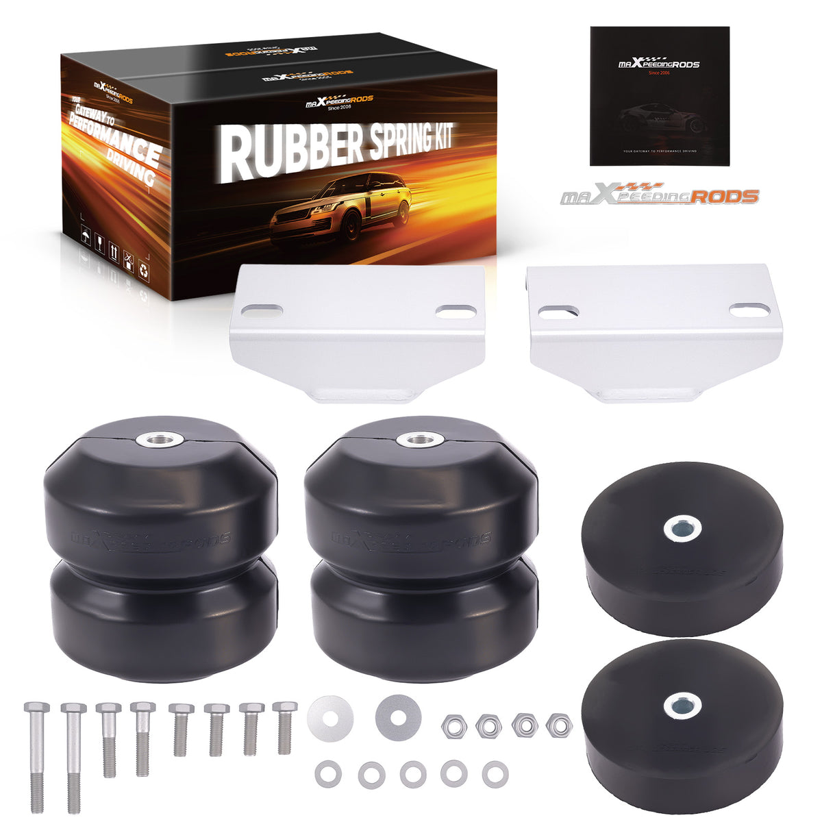 Air Suspension Helper Spring Kit compatible For Dodge RAM 1500 1994-2001