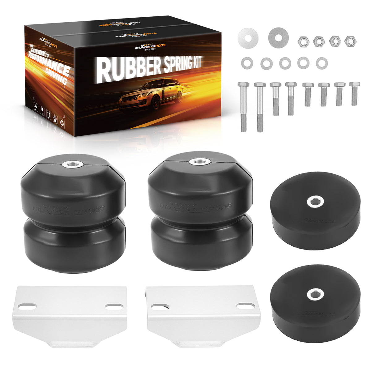 Air Suspension Helper Spring Kit compatible For Dodge RAM 1500 1994-2001