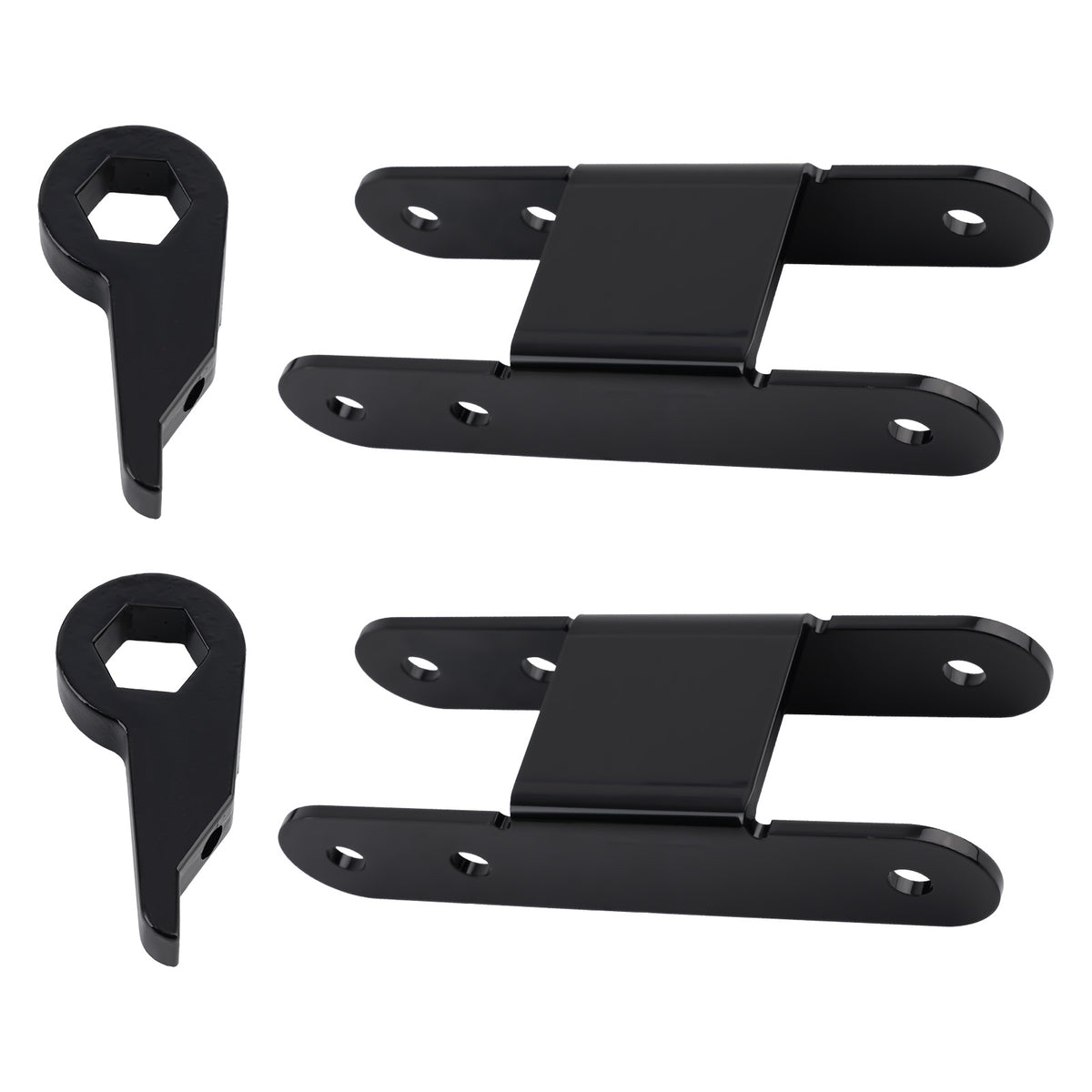 Lift Kit 3 inch Torsion Keys Rear Shackles Compatible For Chevy S10 Blazer 1982 -04 