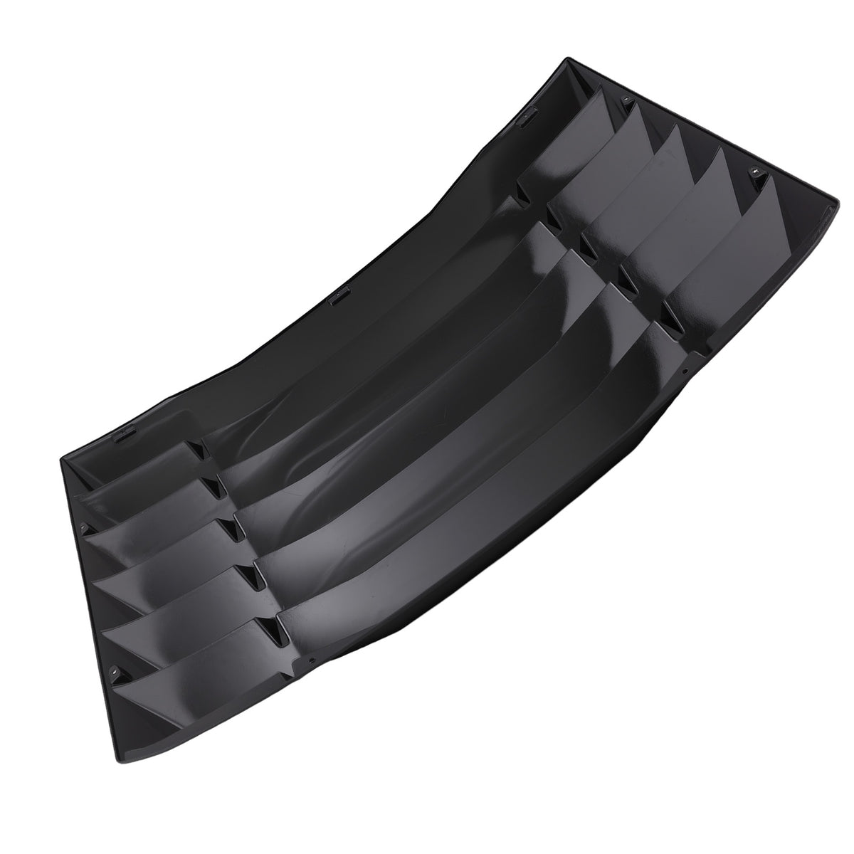 Black Rear Louver compatible For Chevrolet Camaro 2016-2024 Window Sun Shade Plastic