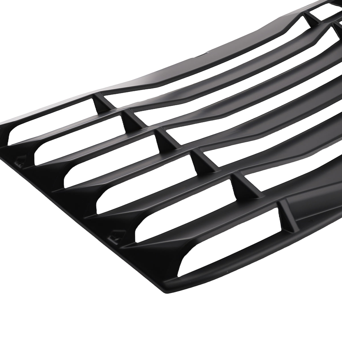 Black Rear Louver compatible For Chevrolet Camaro 2016-2024 Window Sun Shade Plastic
