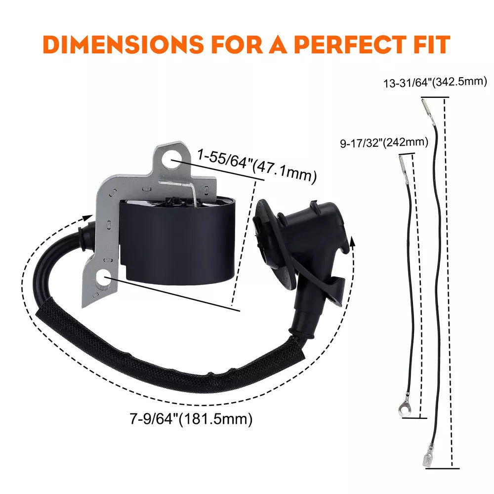 Hipa Ignition coil 1122 400 1314 for Stihl 046 MS460 066 MS660 MS650 US Ship!