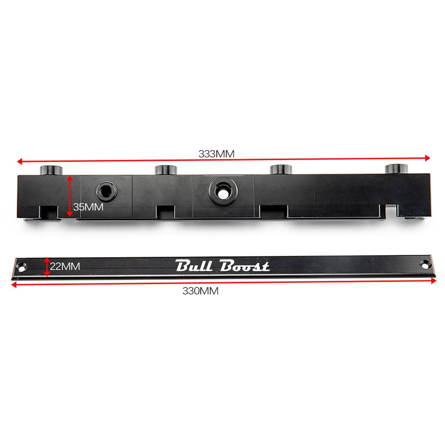 K-Series Billet Aluminum High Flow Fuel Rail K20 K24 2.0/2.4L Acura RSX Si Honda Civic KSwap