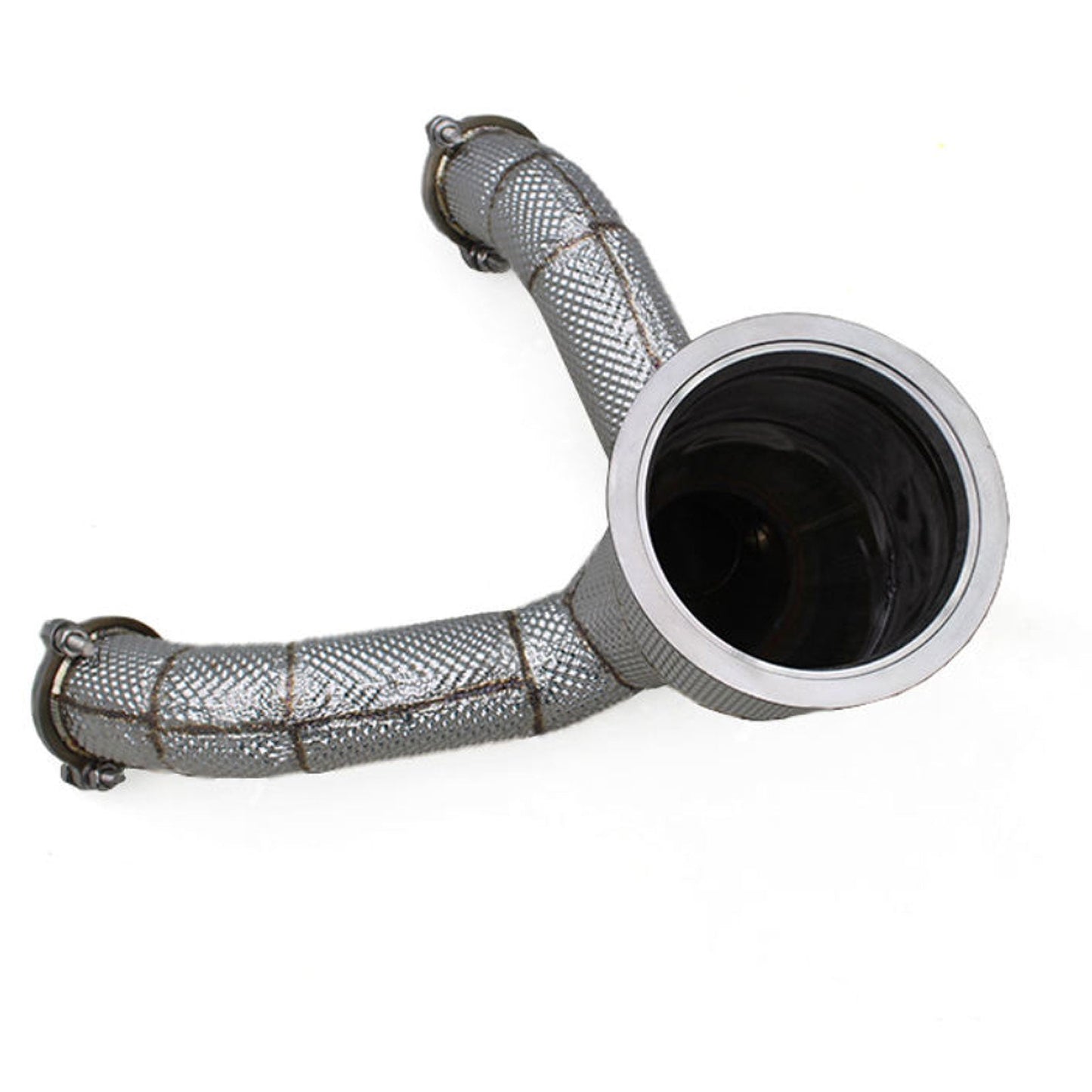 Free Flow Stainless Exhaust Downpipe for Audi S4 S5 B9 3.0T