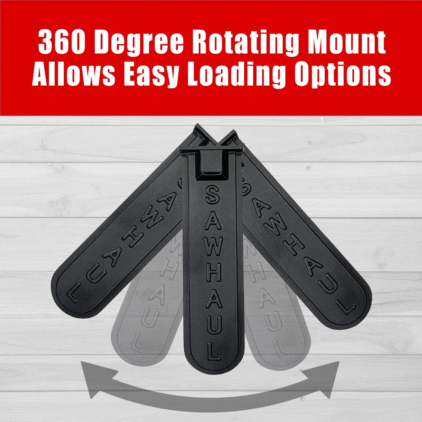 SawHaul Snap-Lok Rotating Mount for Polaris® and CanAm®