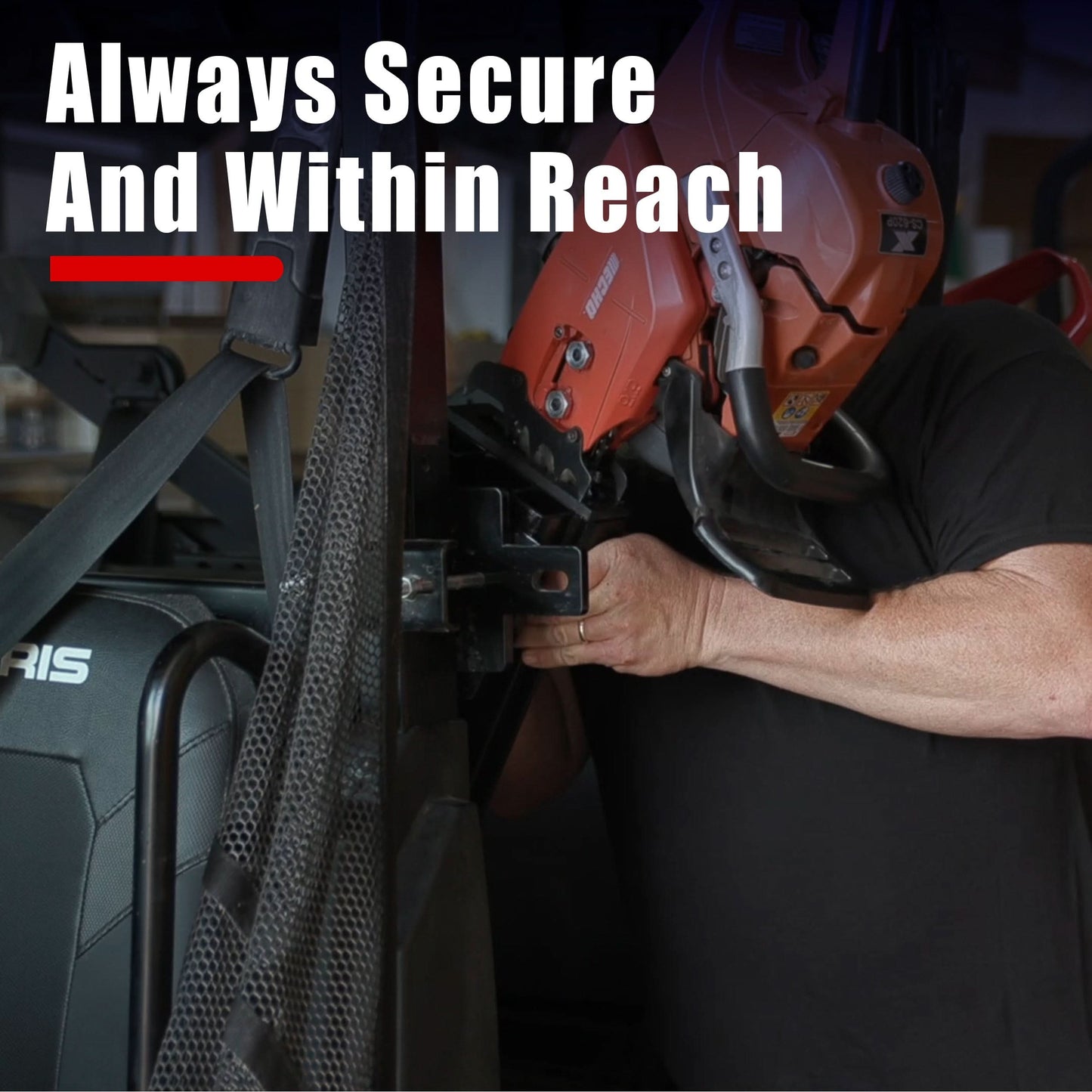 SawHaul Snap-Lok Rotating Mount for Tubing and ROPS