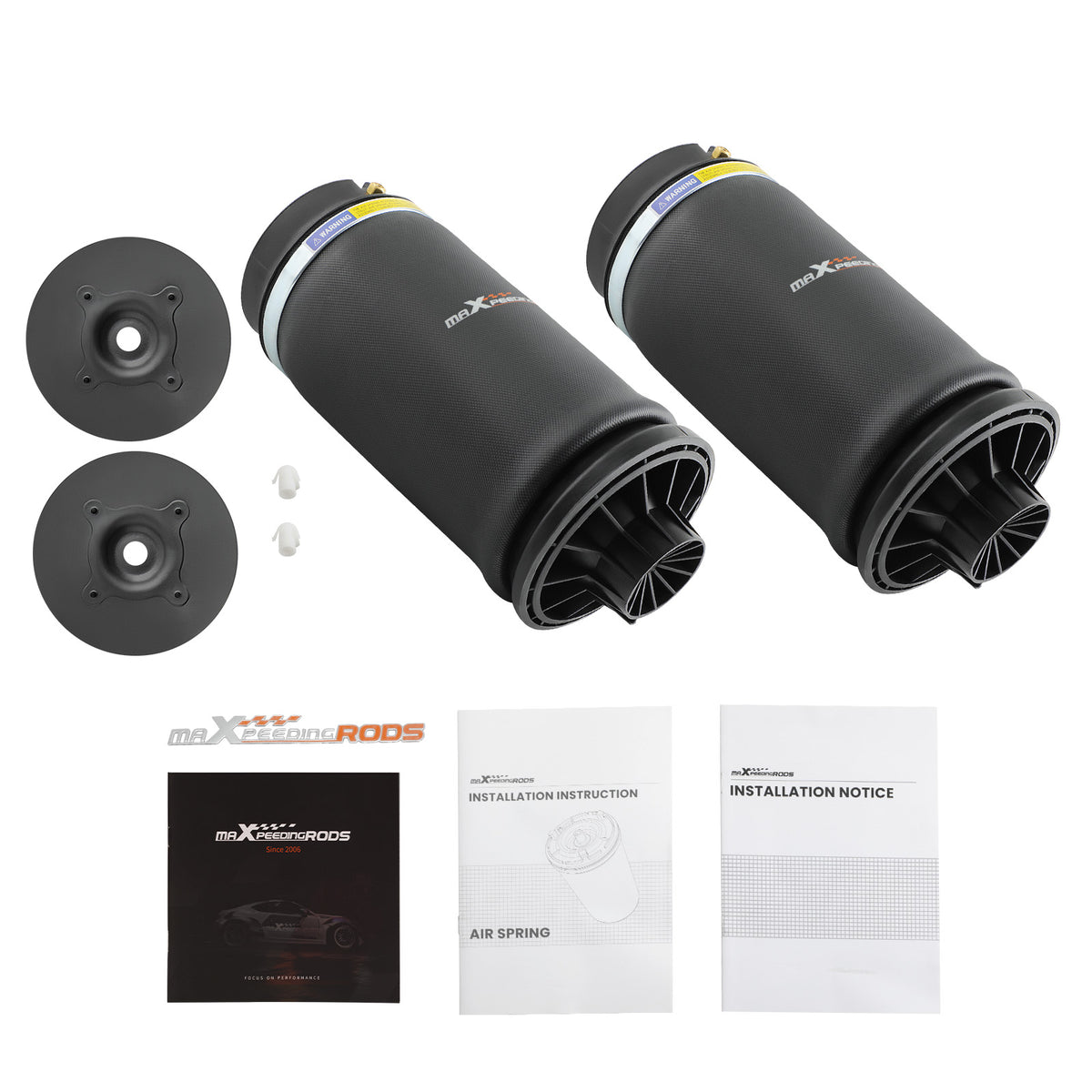 Air Spring Rear LH RH Pair Set compatible For Mercedes GL320 GL350 ML350 1643200625