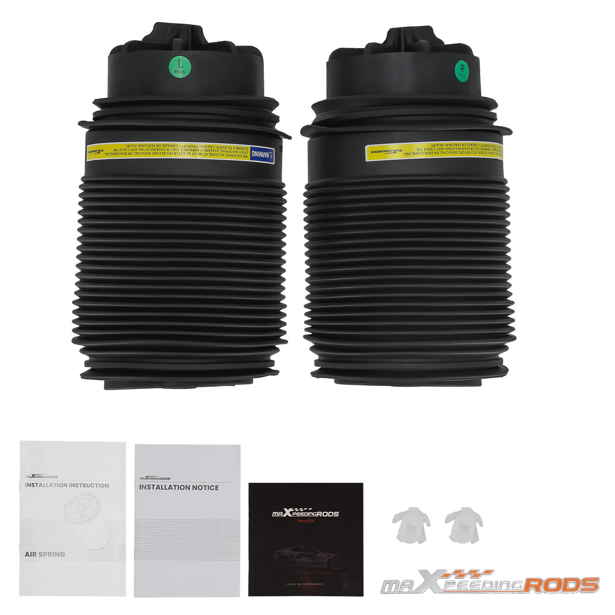 Set of 2 Suspension Air Spring Bags compatible For Mercedes W212 W218 CLS E-Class