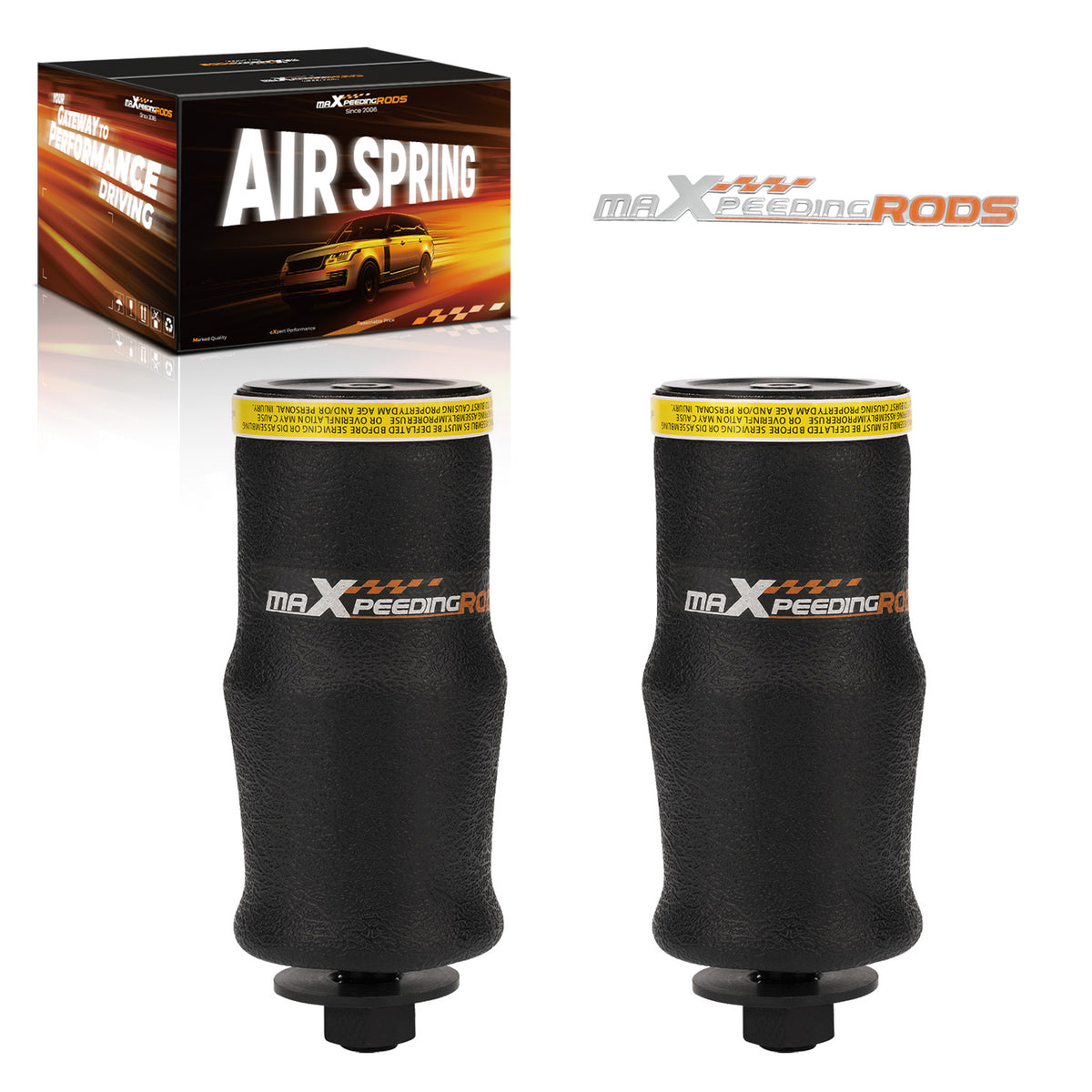 Pair For Firestone W02-358-7036 Cab Air Springs Bags compatible For Peterbilt Truck