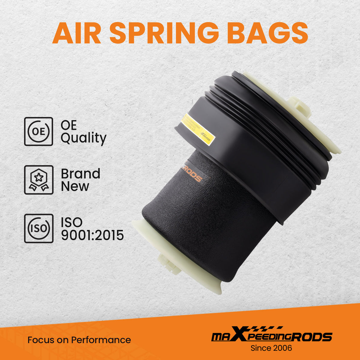 Rear Air Shock Absorber Bag compatible For BMW X5-E70 / X6-E71 E72 Air Spring Strut Bag New