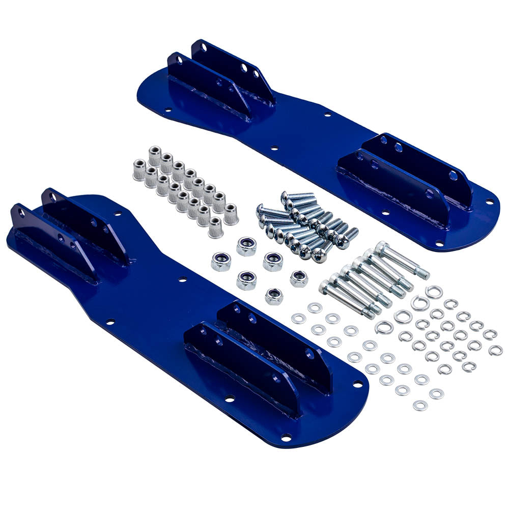 Third Row compatible For Seat Bracket Kit compatible For Jeep Wrangler JK Unlimited 2007 2008-2018