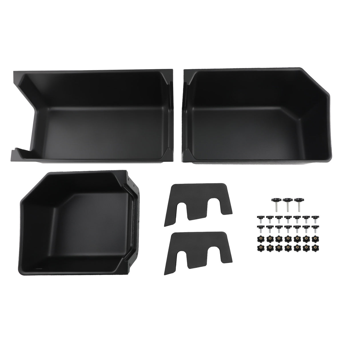 Rear Underseat storage cargo box compatible For Ford F150 SuperCrew CabCrew Cab 2015-23