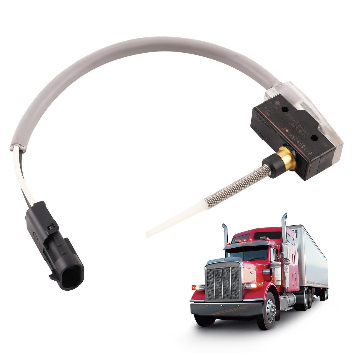 Clutch Switch compatible For Peterbilt 378 379 388 389 Truck 1986-2007 16-04344 16-04996