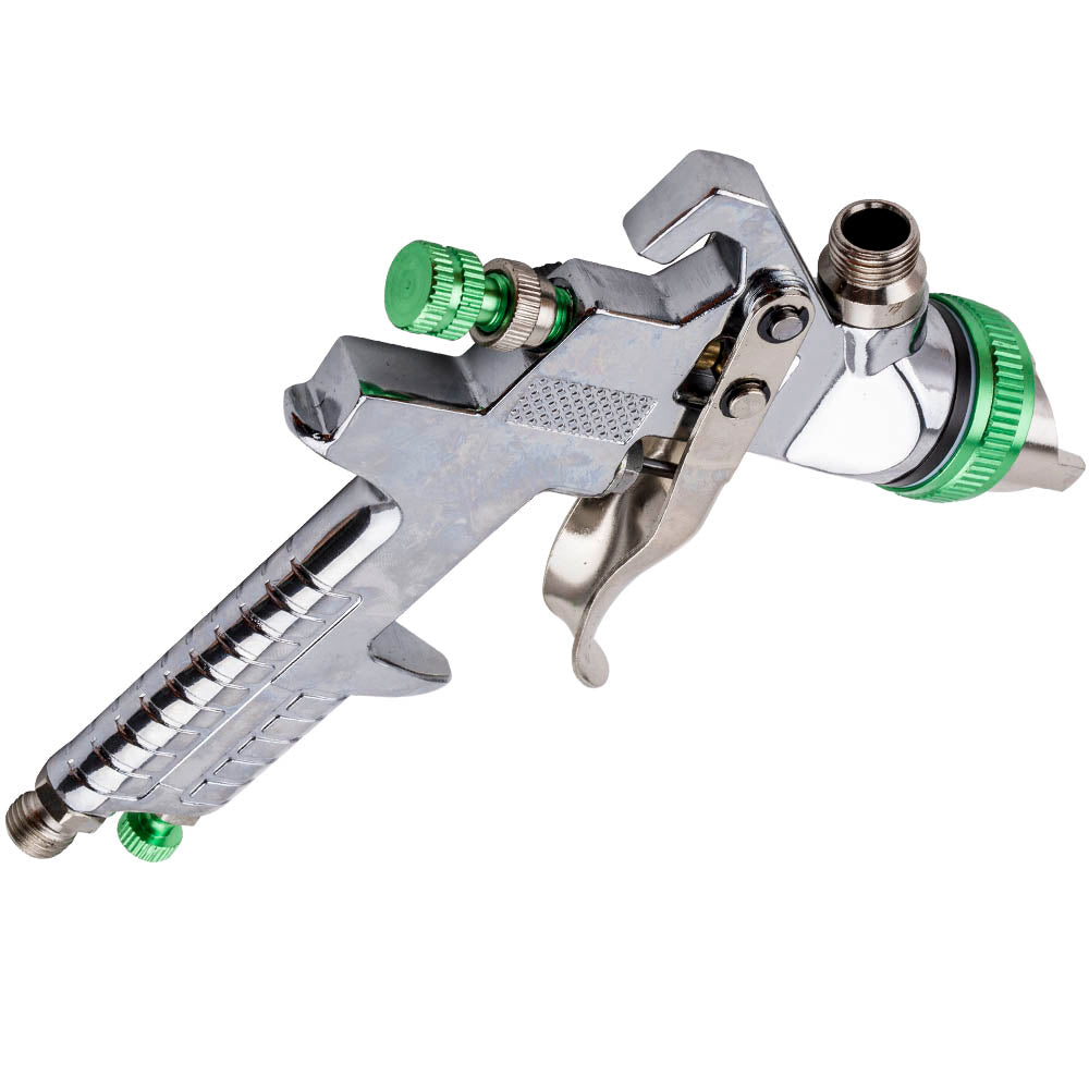 2.5mm Tip HVLP Paint Air Spray Gun Kit Gravity Feed Car Primer Gauge Protable