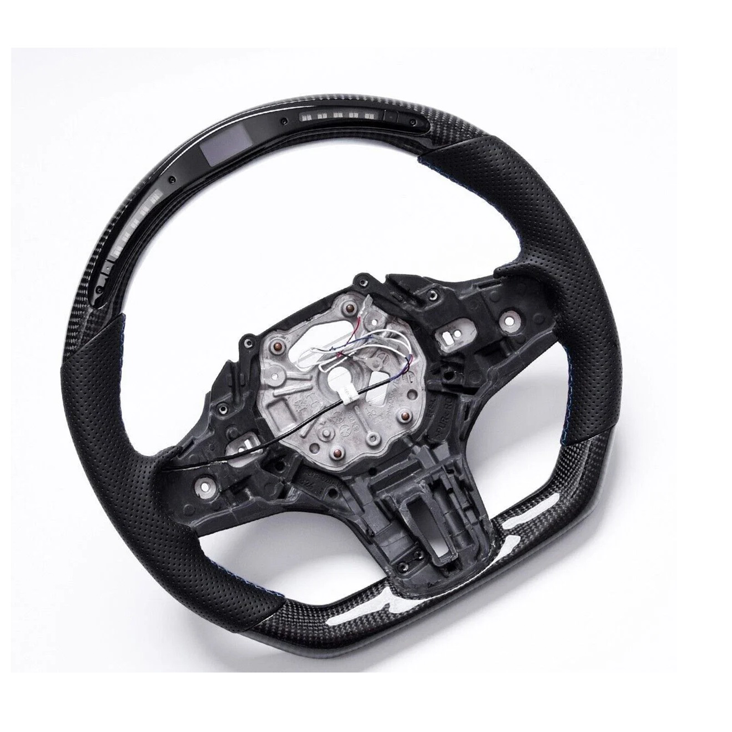 Carbon Fiber Steering Wheel w/ LED Display (Heated) for BMW G20 G80 G82 G83 3 Series M3 M4