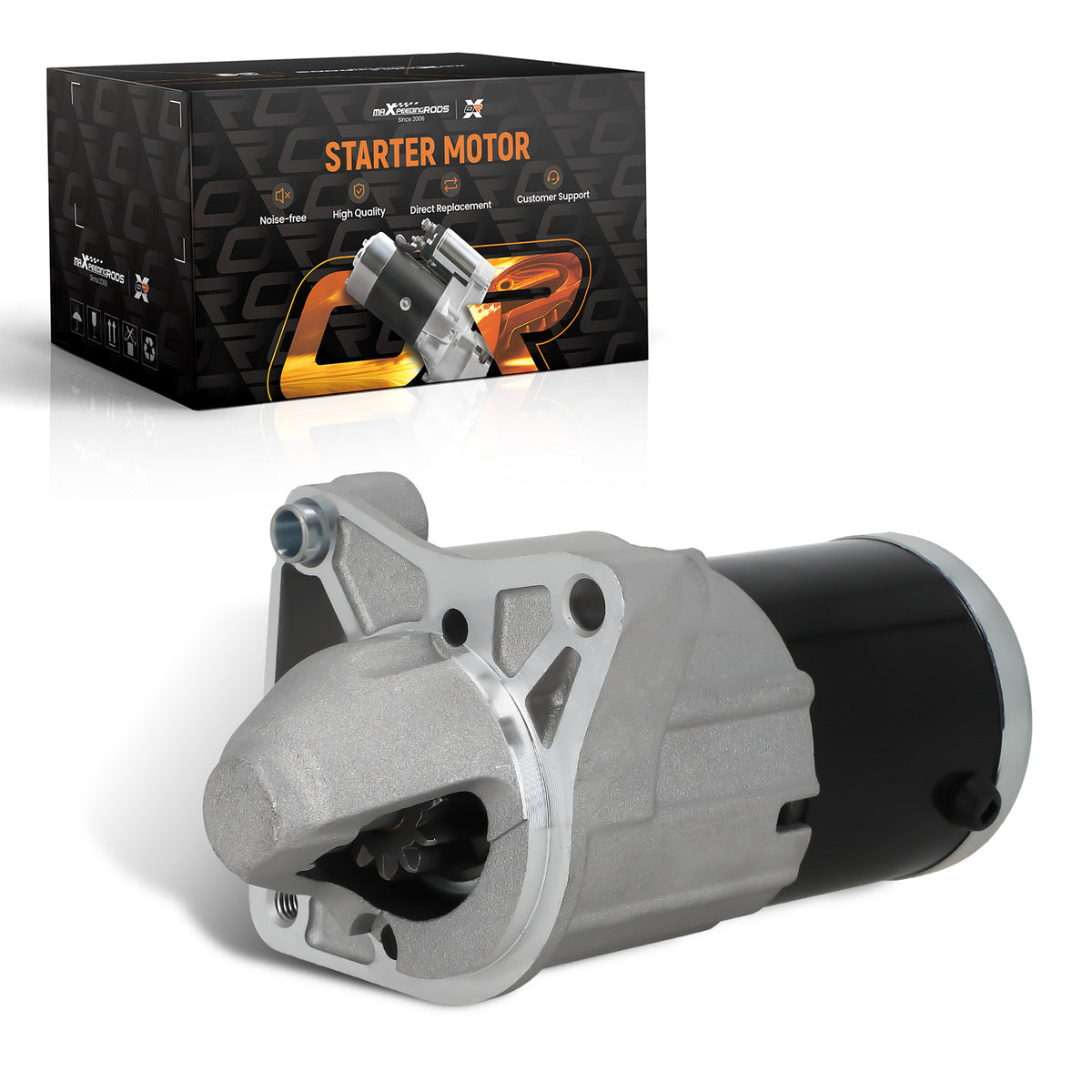 Starter Motor compatible For Dodge Dart 2013-2016 compatible For Fiat 500 2014-2019 L4 1.4L 1.2kW 12V