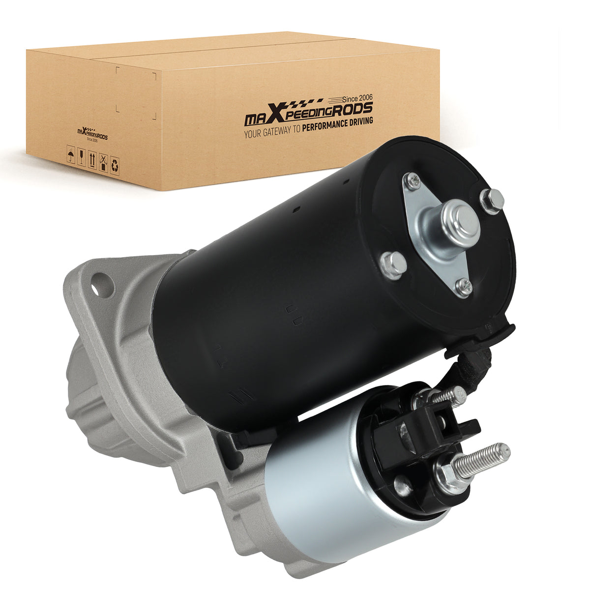 Starter Motor compatible For John Deere 244J 59HP 2004-2006 RE508922 12V 9T 2.2kW