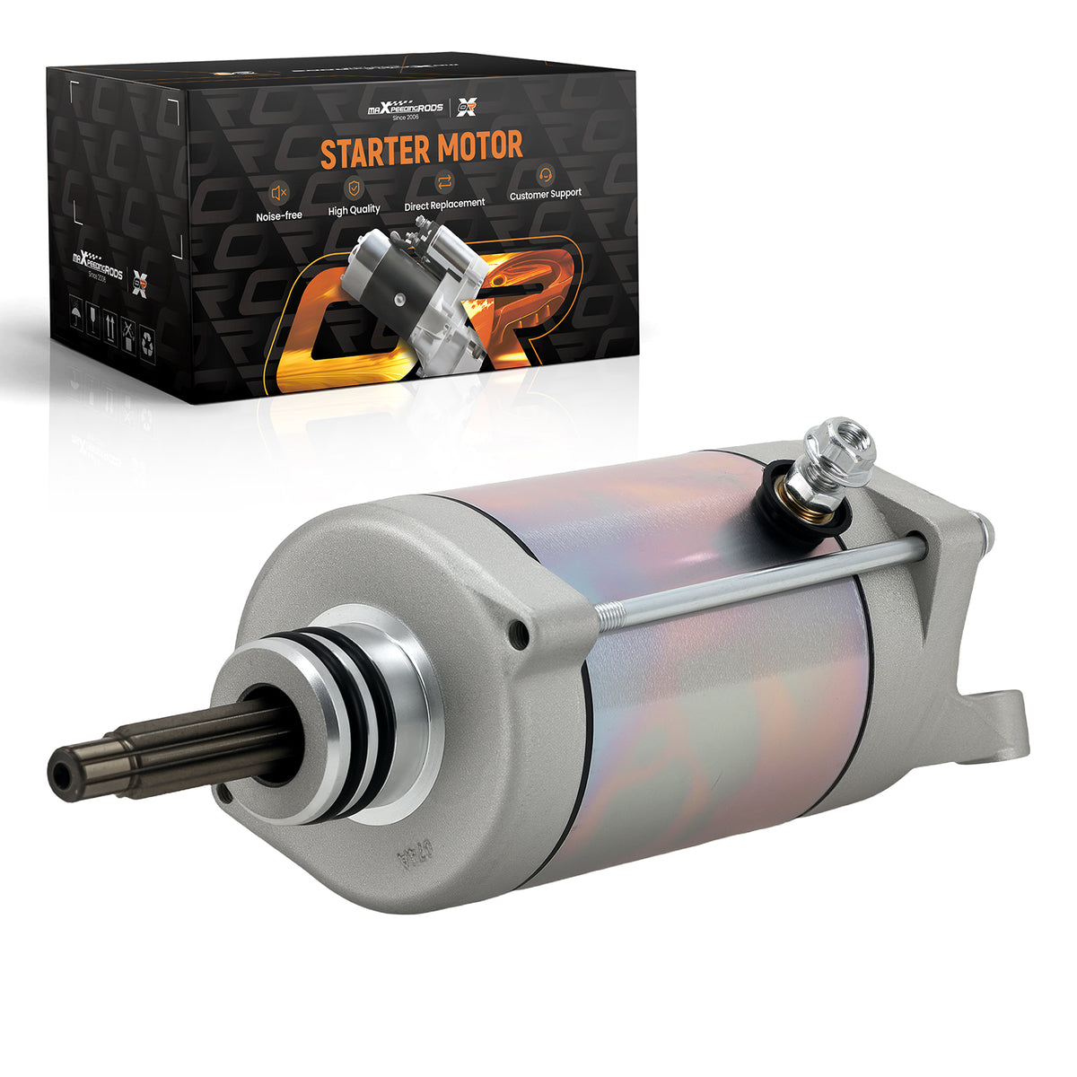 12V 9T CW Starter Motor compatible For Polaris Ranger 1000 EPS 2020-2024 4014548 SMU0541