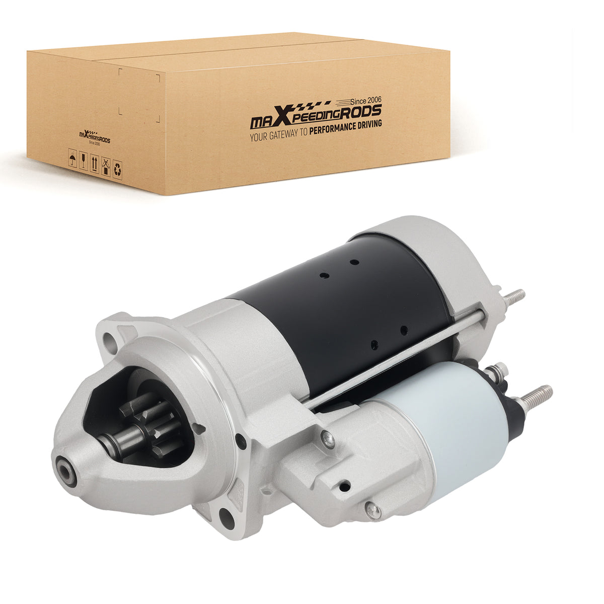 Starter Motor For Bomag BW124DH-3 Deutz Dsl 0-001-223-016 1997-2006 12V 9T