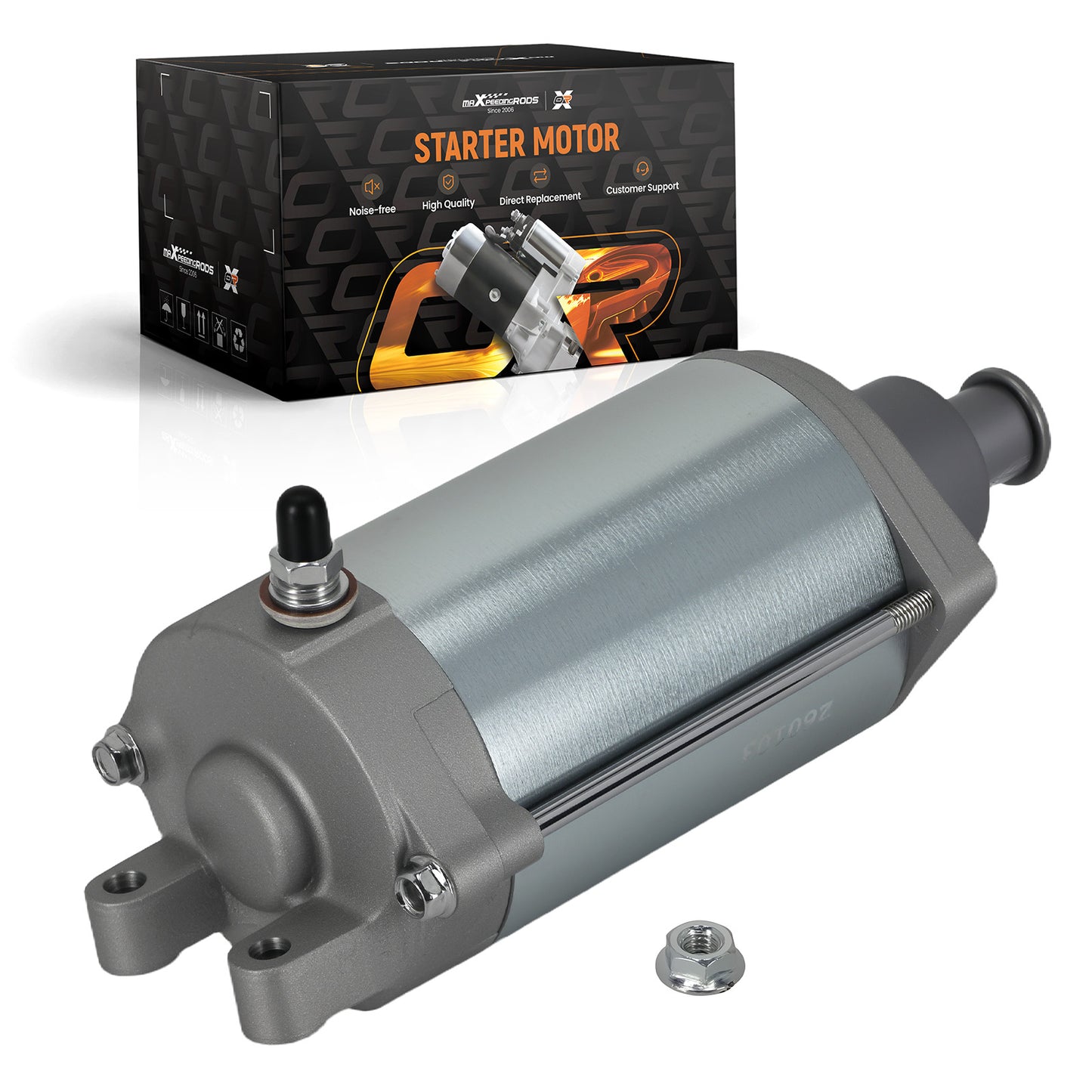 12V 9 Teeth Metal Starter Motor compatible For Suzuki GSX1300R Hayabusa 03-07