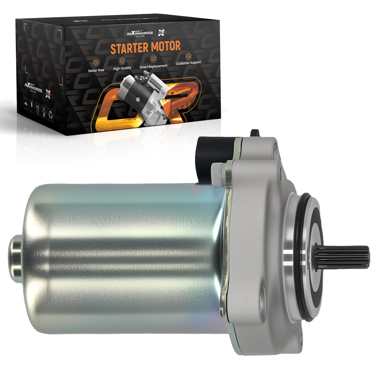 11T Starter compatible For Honda TRX420TE TRX500FE Pioneer 1000 31300-HP5-601 12V