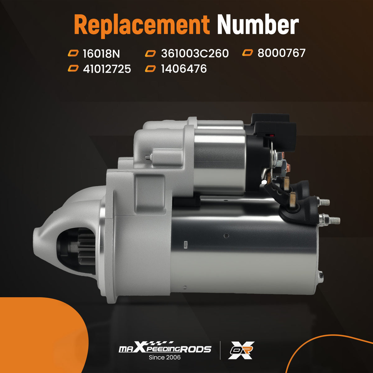 Starter compatible For HYUNDAI Santa Fe XL/Azera 3.3L 2015-2019 361003C260 1.7kW 11T
