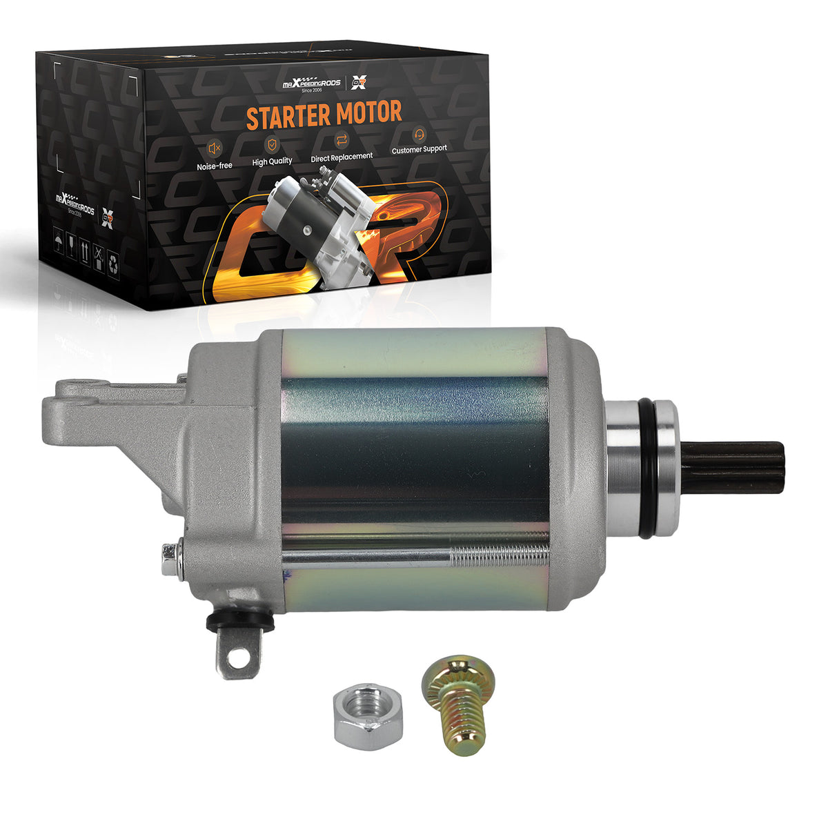 9 Teeth CCW Starter Motor compatible For Husqvarna 701 2016-2017 75040001000 PMDD