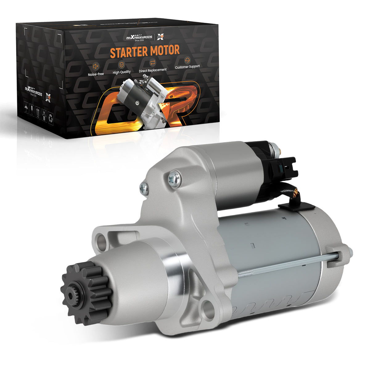 Engine Starter Motor compatible For Toyota Camry 2.4L 2.5L L4 2002-2017 281000A011