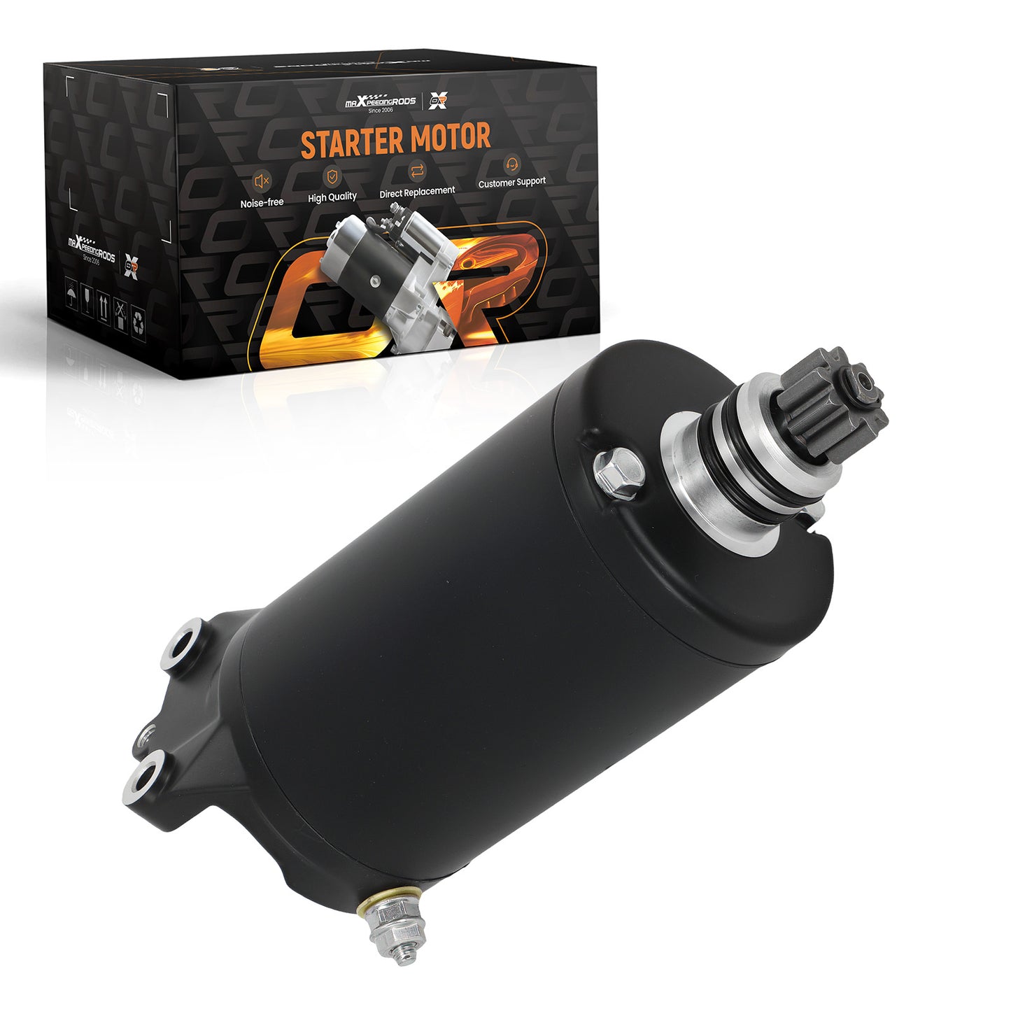 Starter Motor compatible For Can-Am Traxter 500/650 CVT 2005 290888993 420888994 12V PMDD