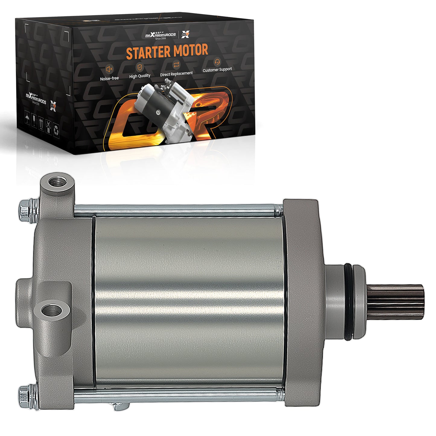 Starter Motor compatible For Ford Fusion 3.0L 2010-2012 M000T16271 CCW 1.4kW 12V