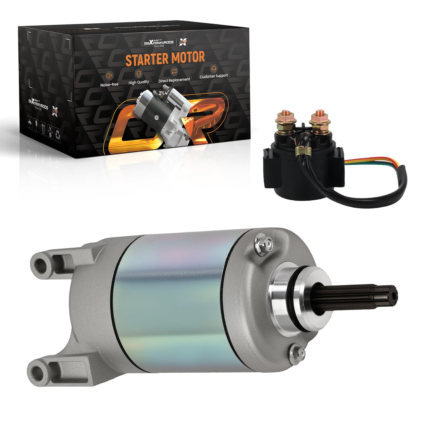 12V 1.2kW PMDD Starter compatible For Honda Sportrax 400 1999-2004 31200-HN1-000 9T