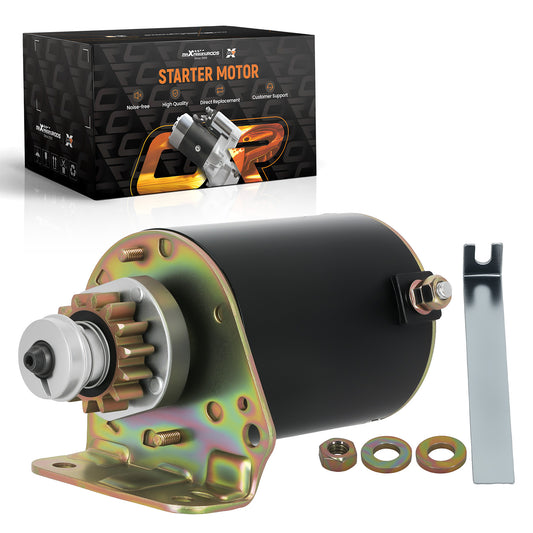 Starter compatible For JOHN DEERE LA110/LA115 compatible For Briggs 19.5HP 693551 113853 12V 14T