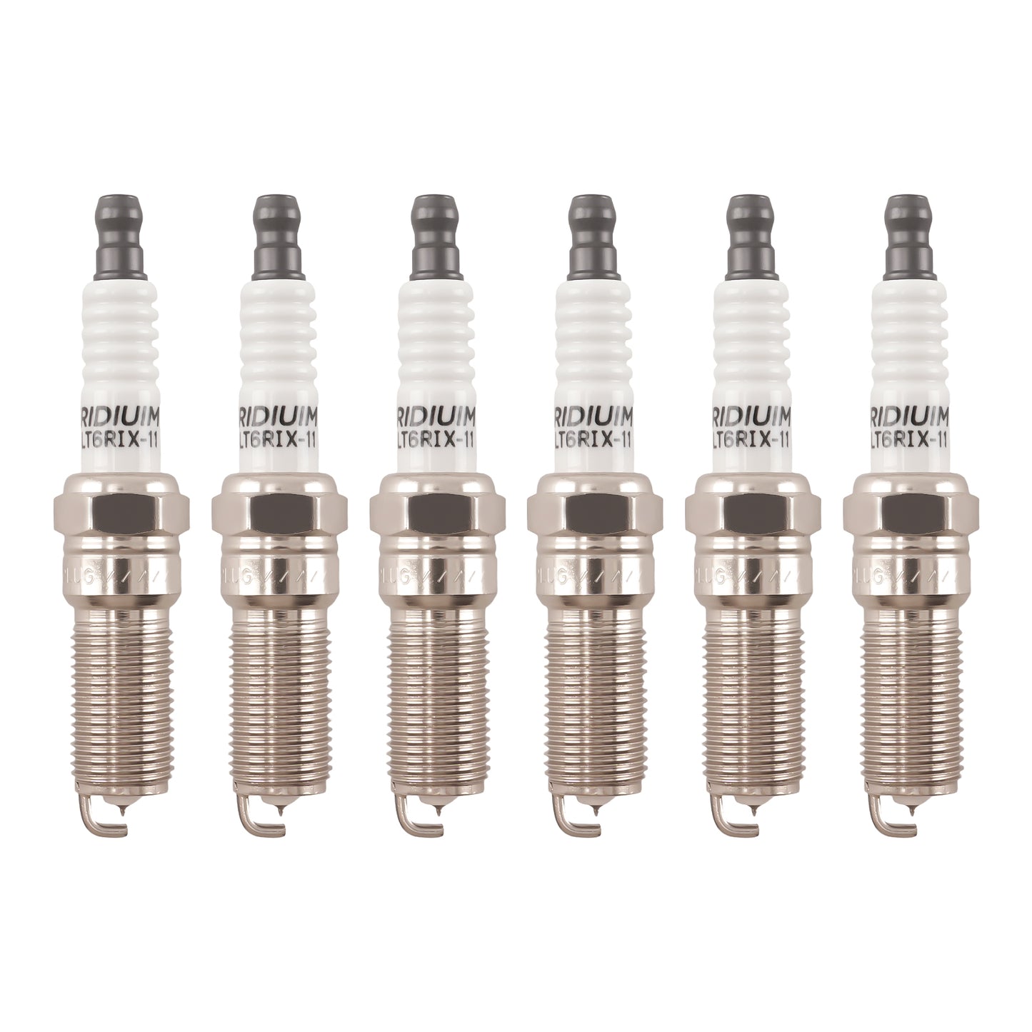 Iridium Spark Plugs compatible for Buick Cadillac Chevrolet Ford 2004-2024 V6 6509 LTR6IX11
