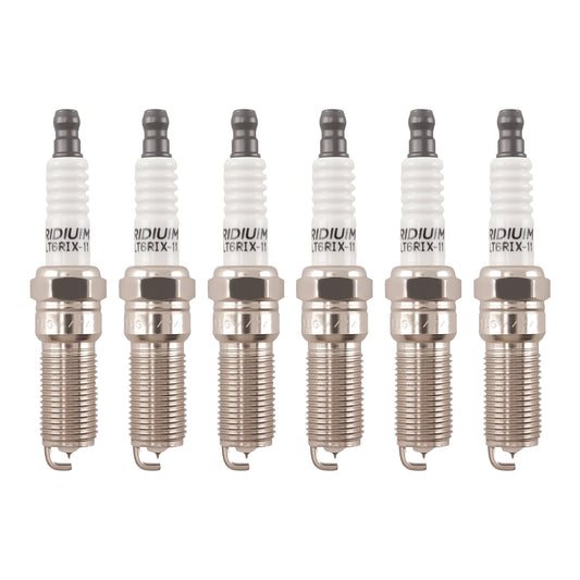 Iridium Spark Plugs compatible for Buick Cadillac Chevrolet Ford 2004-2024 V6 6509 LTR6IX11