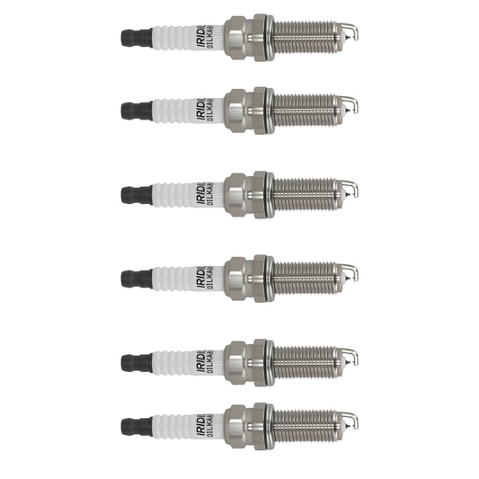 6pcs Iridium Spark Plugs compatible for INFINITI EX37 FX37 2013 V6 3.7L 90174