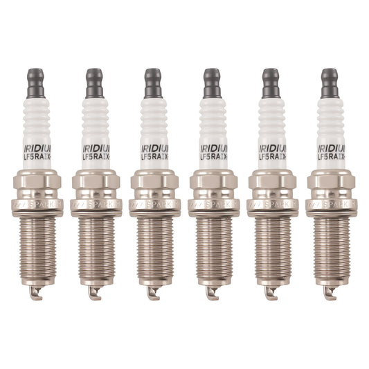 6Pcs Iridium Spark Plugs compatible for Hyundai Genesis 3.8L LFR5AIX-11 LFR5AHX 4469
