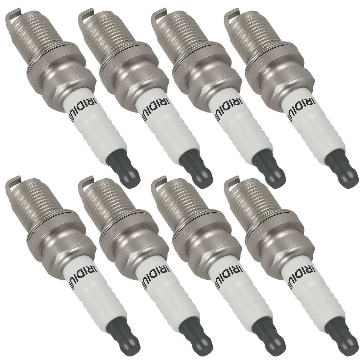 8PCS Spark Plugs compatible For Jaguar S-Type Super V8 4.2L 2003-2009 IFR5N10 7866