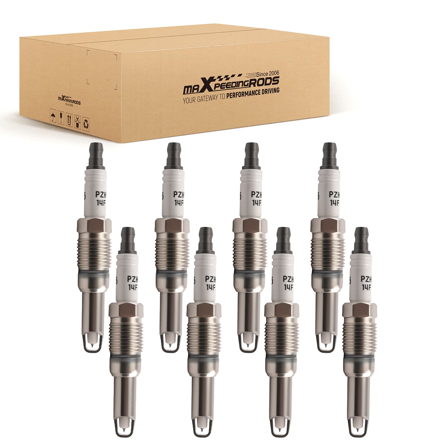 Platinum Spark Plug compatible For Ford Expedition 5.4L 2005-2008 PZT2F SP515 8PCS