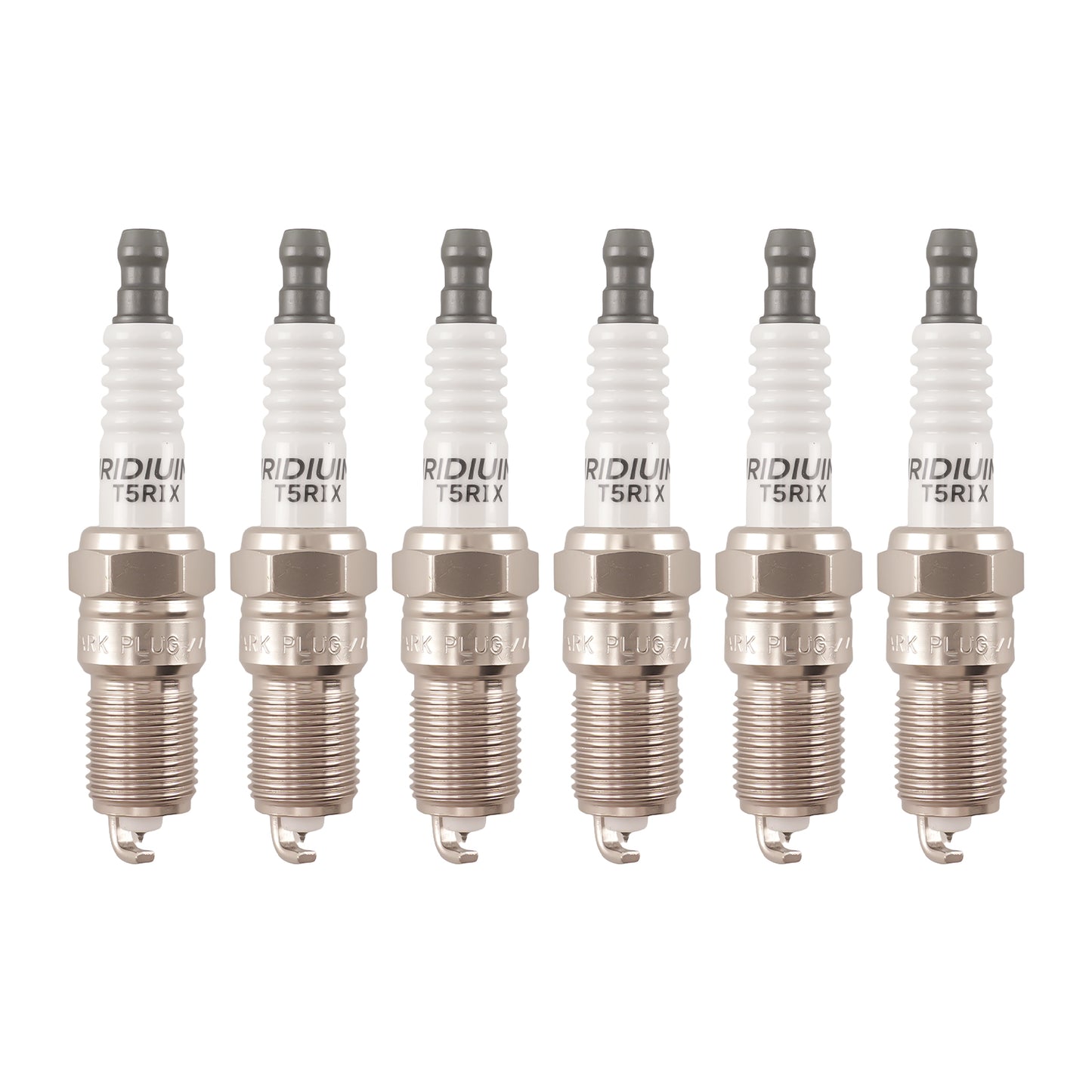 Iridium Spark Plugs compatible for Buick Riviera V6 3.8L 1986-1987 TR5IX Set of 6