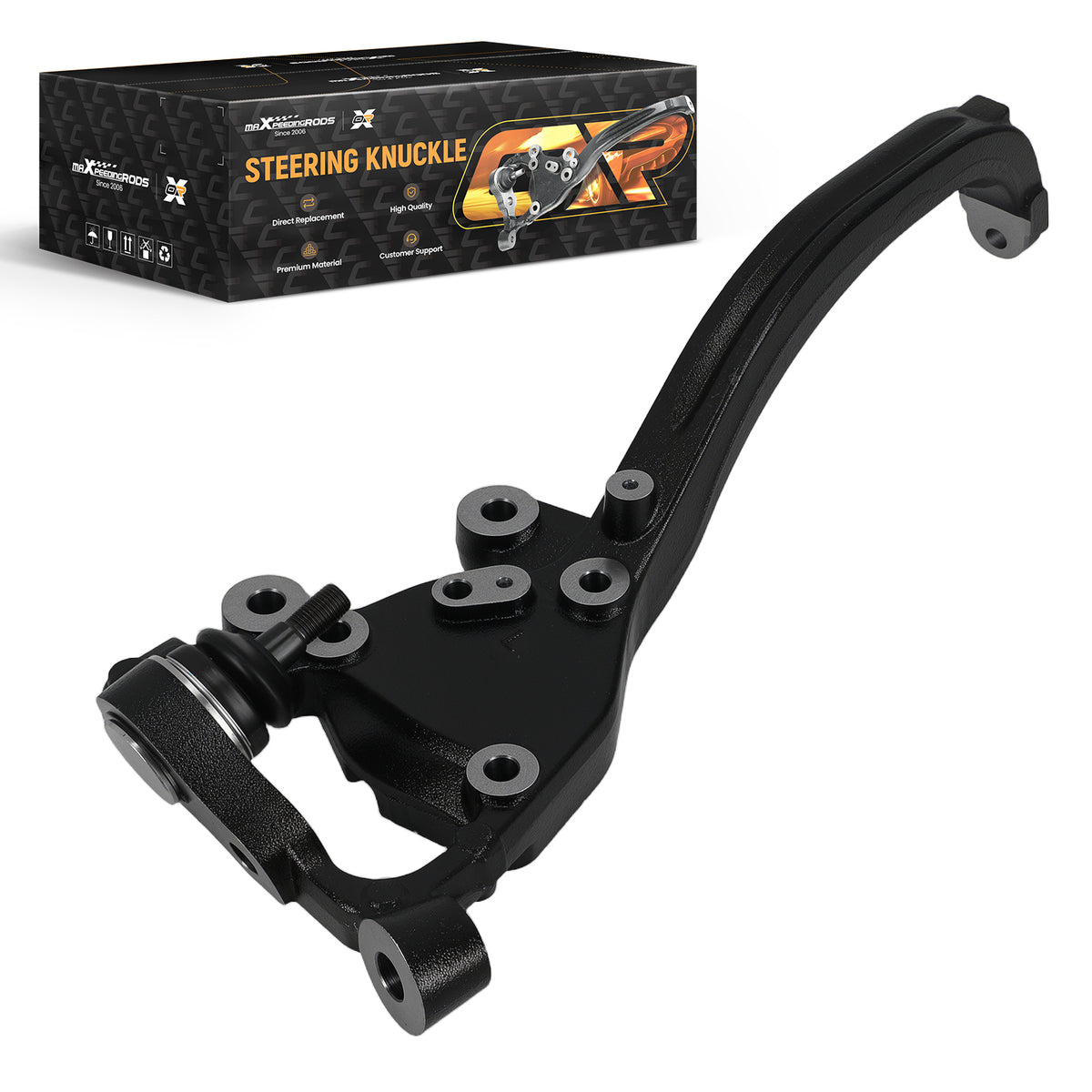 Driver Front Side Steering Knuckle compatible For Dodge Charger 2015-2023 686-389