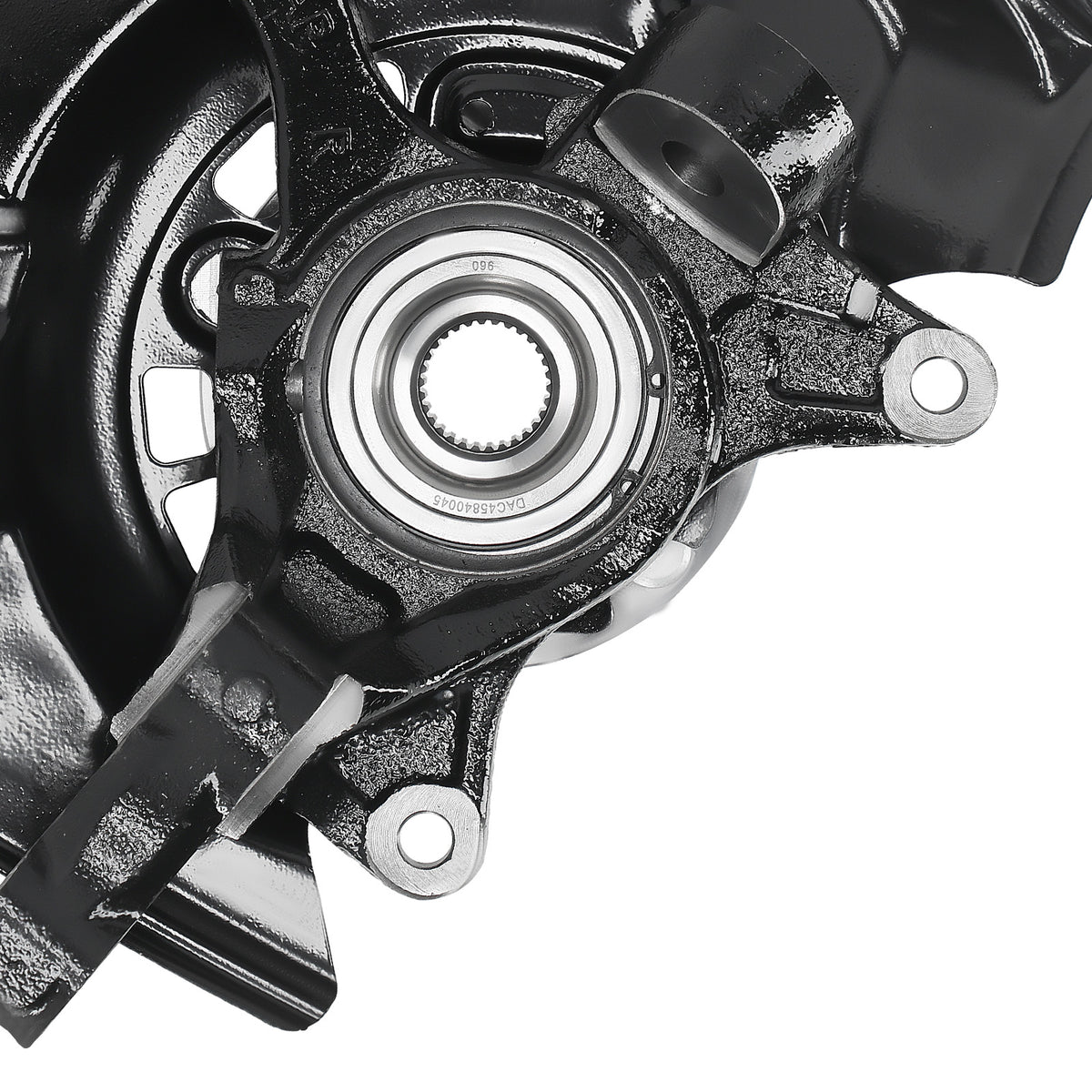 Front Right Steering Knuckle Wheel Hub Bearing compatible For Toyota Camry 2007 - 2009 3.5L