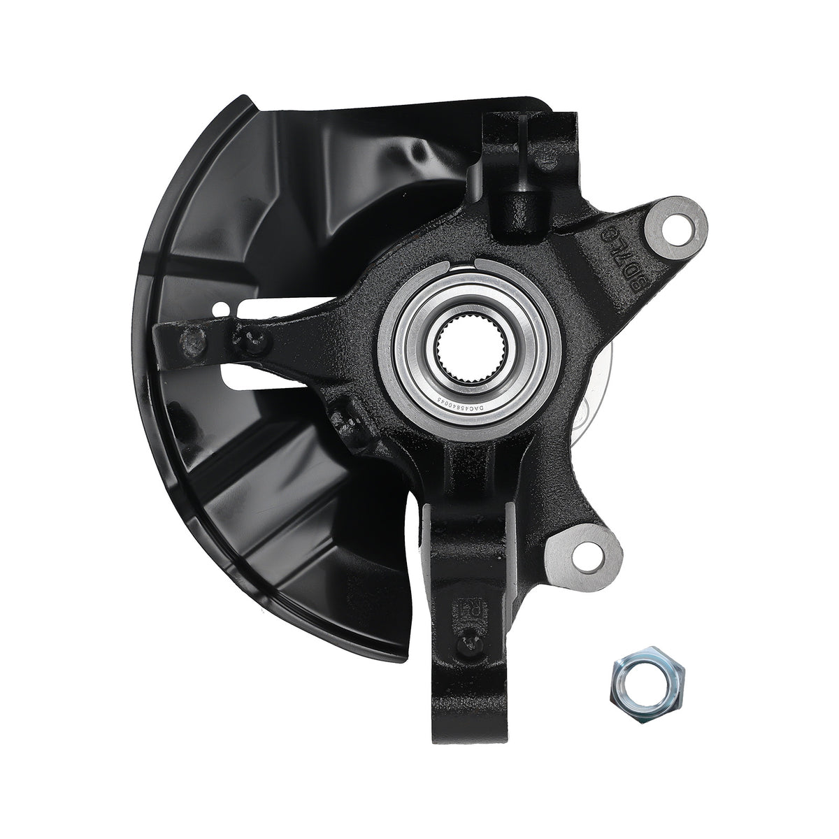 Front RH Steering Knuckle Hub Bearing compatible For Ford Edge compatible For Lincoln MKX 07-10 7T4Z1104A