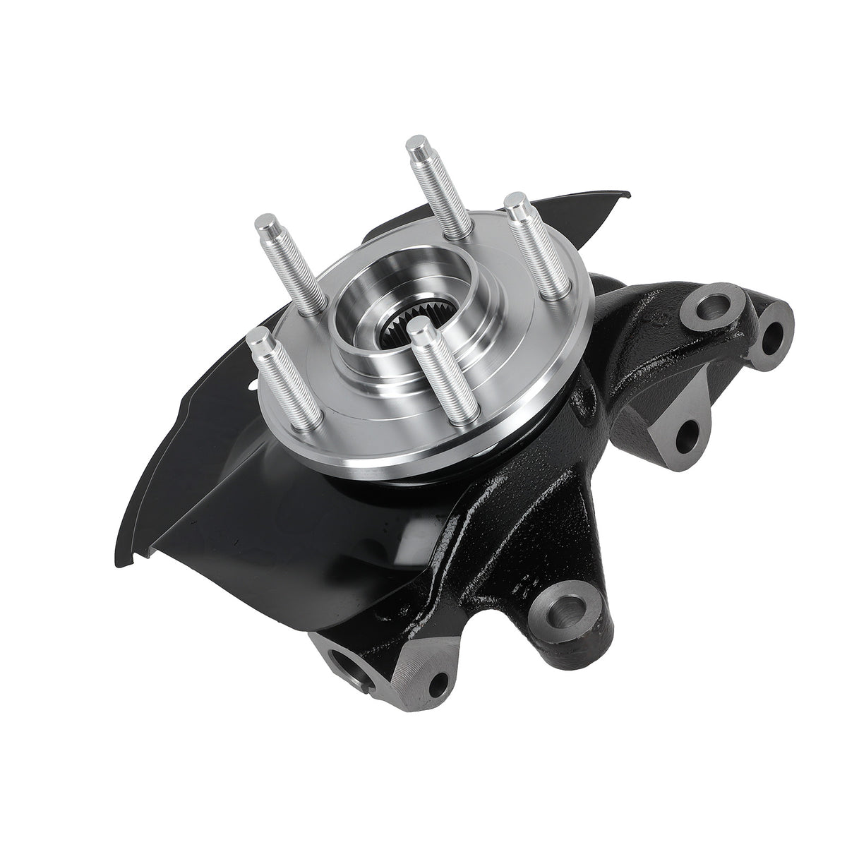 Front RH Steering Knuckle Hub Bearing compatible For Ford Edge compatible For Lincoln MKX 07-10 7T4Z1104A