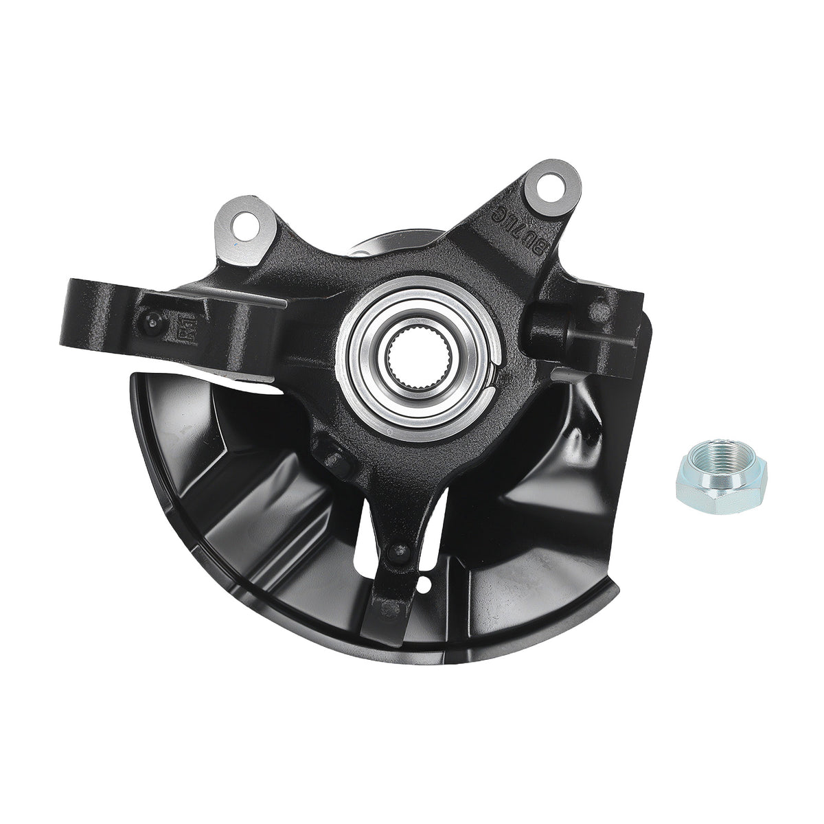 Front LH Steering Knuckle Hub Bearing compatible For Ford Edge compatible For Lincoln MKX 07-10 7T4Z1104A