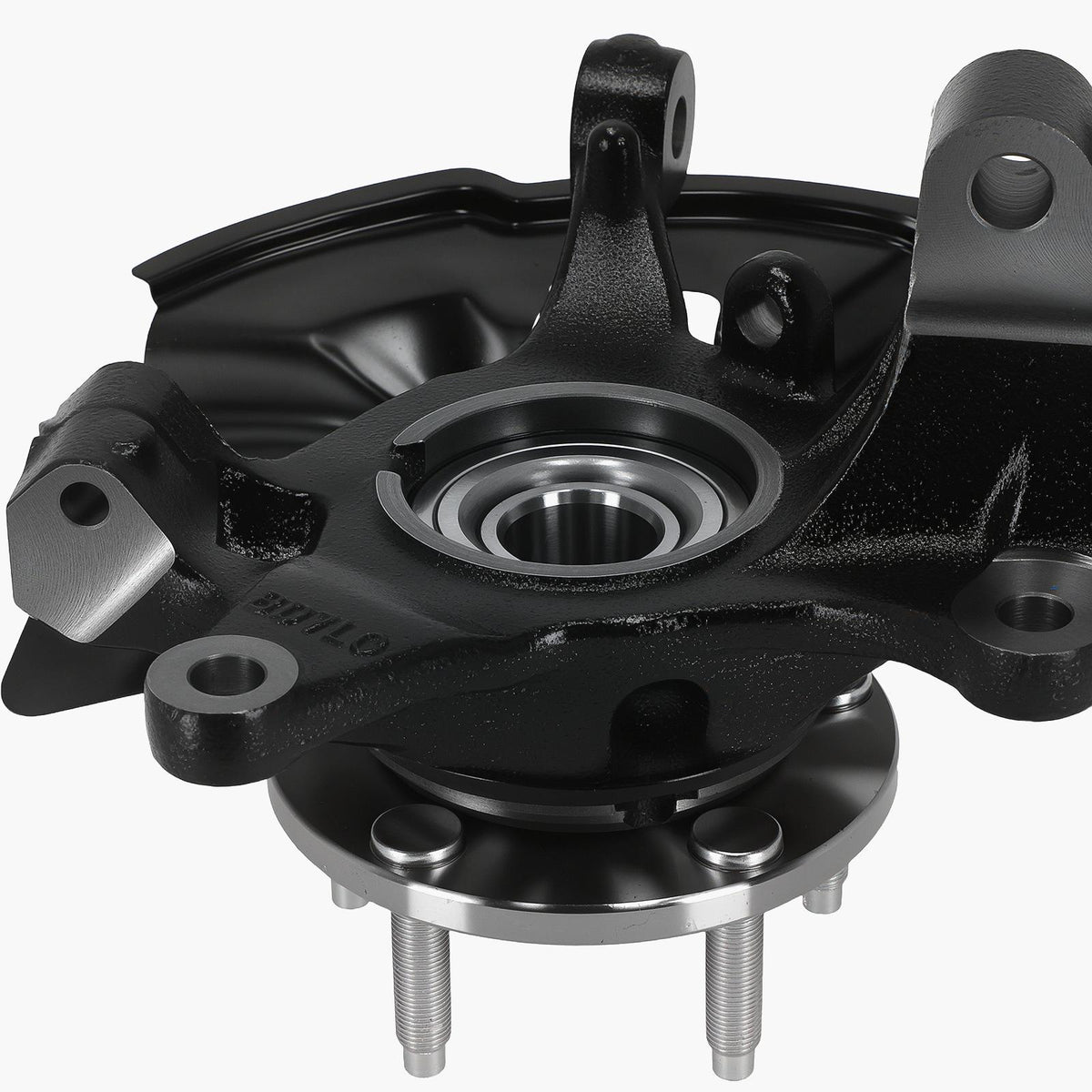 Front LH Steering Knuckle Hub Bearing compatible For Ford Edge compatible For Lincoln MKX 07-10 7T4Z1104A